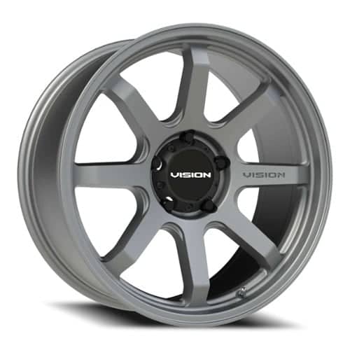 Vision 351 17x8.5 6x139.7 -10 ET 106.2 CB Satin Grey (351-7883SG-10)