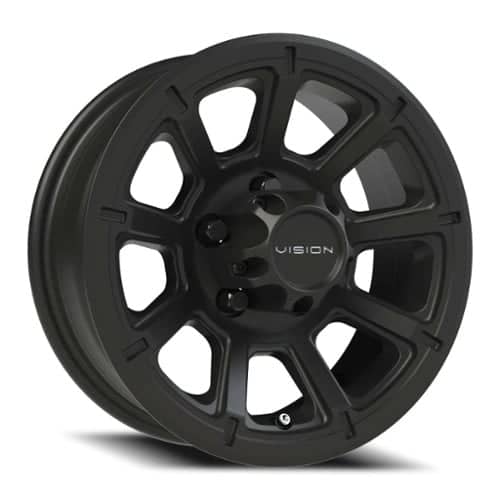 Vision 353 15x6 5x114.3 0 ET 83.0 CB Matte Black (353VTH5665MB0)