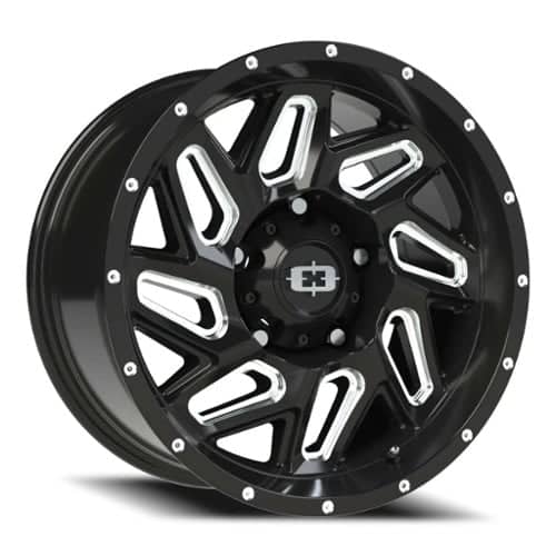 Vision 361 17x9 5x139.7 12 ET 108.0 CB Gloss Black (361-7985GBMS12)