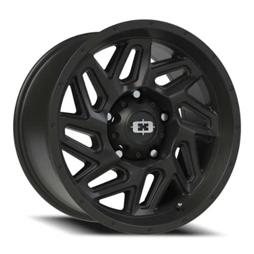 Vision 361 17x9 5x139.7 12 ET 108.0 CB Satin Black (361-7985SB12)