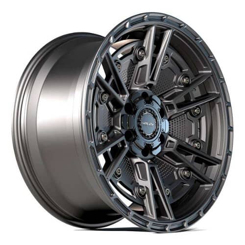 4Play 4PS01 18x9 6x135/6x139.7 -6 ET 106.1 CB Matte Black (4PS01180906D556B1)