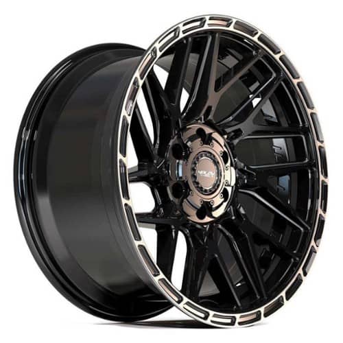 4Play 4PS28 20x9 6x139.7/6x135 18 ET 106.1 CB Black (4PS28200906D5518BBT)