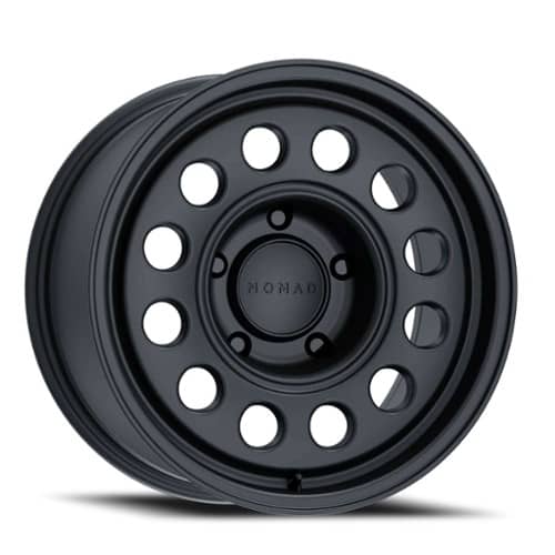 Nomad 501SB Convoy 17x8.5 8x170 10 ET 130.81 CB Satin Black (N501SB-78581+10)