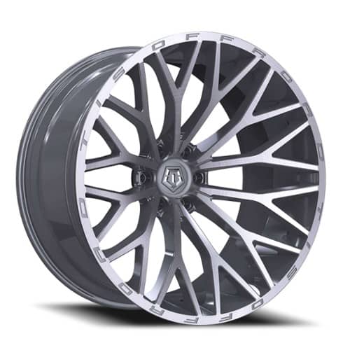 TIS Offroad 566BSM 17x9 6x139.7 18 ET 106.2 CB Brushed Silver (566BSM-7908318)