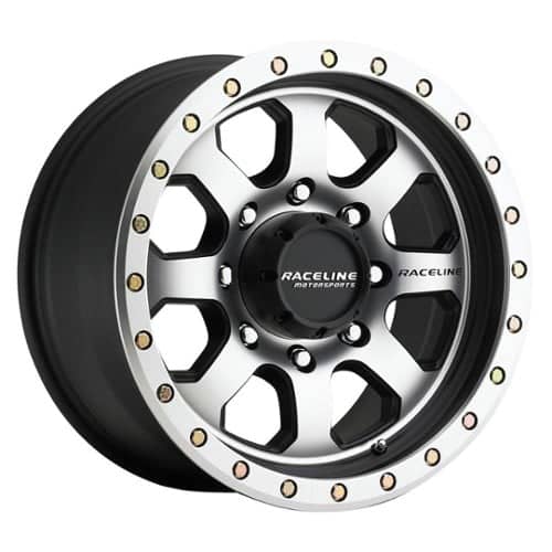 Raceline 929M SL Avenger Black with Machined Face (929M-79050-12)