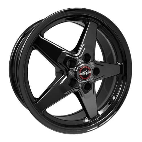 Race Star 92 Drag Star Dark Star 18x8.5 5x120.65 18 ET 78 CB Black Crome (92-885250DSD)