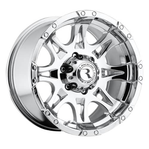 Raceline 983 Raptor 17x9 5x127 0 ET 78.3 CB Chrome (983-79050)