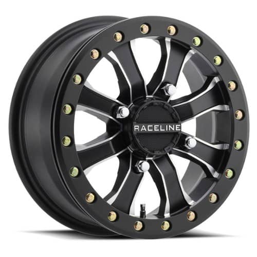 Raceline A71MB Mamba Race Black with Machined Accents (A71MB-46011-51)