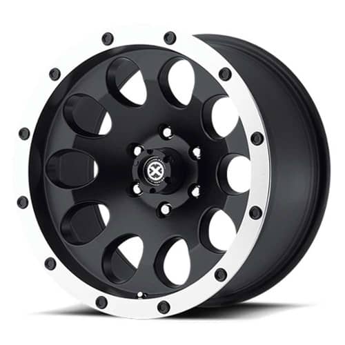ATX AX186 Slot 16x8 5x127 0 ET 78.1 CB Black Machined (AX18668050700)