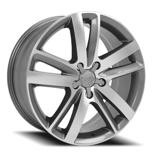 OE Performance AU20 20x9 5x130 60 ET 71.56 CB Machined Gunmetal (AU20-20090-5130-60MG)