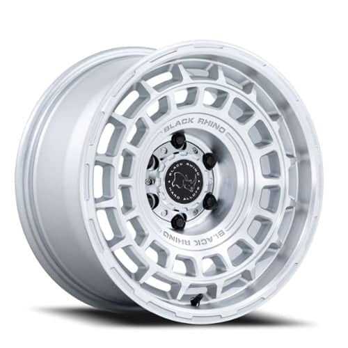 Black Rhino AWOL 17x8.5 6x139.7 -10 ET 106.1 CB Silver (BR024SD17856810N)