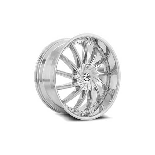 Azara AZA 517 22x8.5 5x112/5x114.3 38 ET 74.1 CB Chrome (AZA517228551121143+38C)