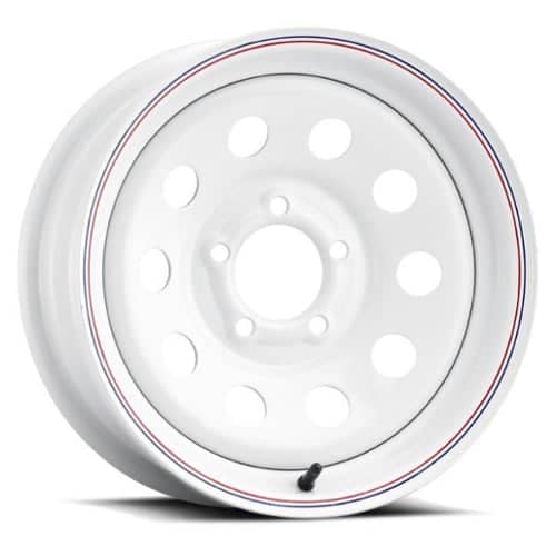 Allied Wheel 27 Mod 13x4.5 5x114.3 0 ET 81 CB White (2734512-W)