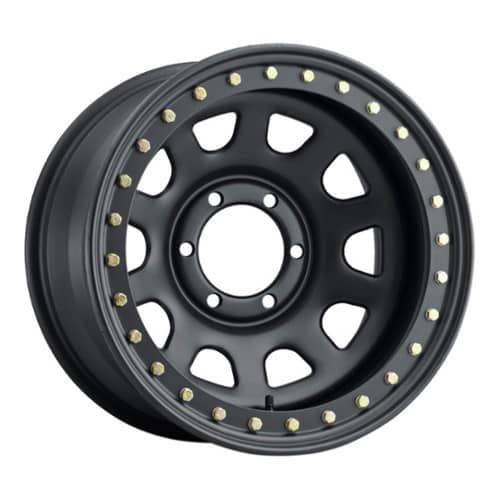 Allied Wheel 54M Daytona 15x10 5x114.3 -44 ET 82.6 CB Matte Black (54M-50012)