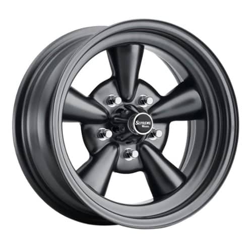Allied Wheel 67B Supreme 14x7 5x114.3/5x120.65/5x127 -12 ET 82.6 CB Matte Black (67B-47099)