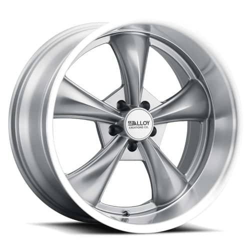Alloy Creations AC505 17x7 5x127 0 ET 83.82 CB Grey Machined Lip (505LA-1770J0)