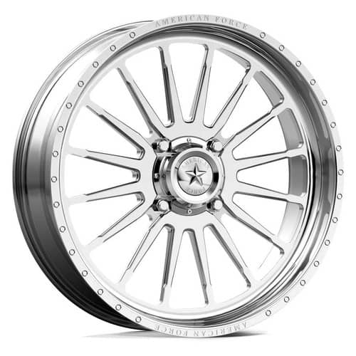American Force K03 Alpine UTV 22x7 5x114.3 0 ET 72.6 CB Polished (AFTLK03E73-1-20)
