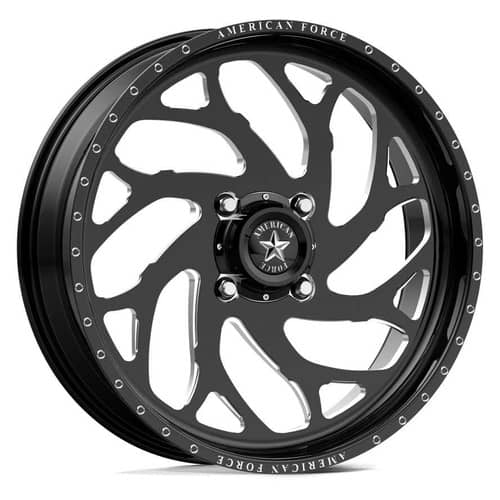 American Force K09 UFO UTV 20x7 4x137 0 ET 172 CB Black (AFTOK09LE172-2-20)