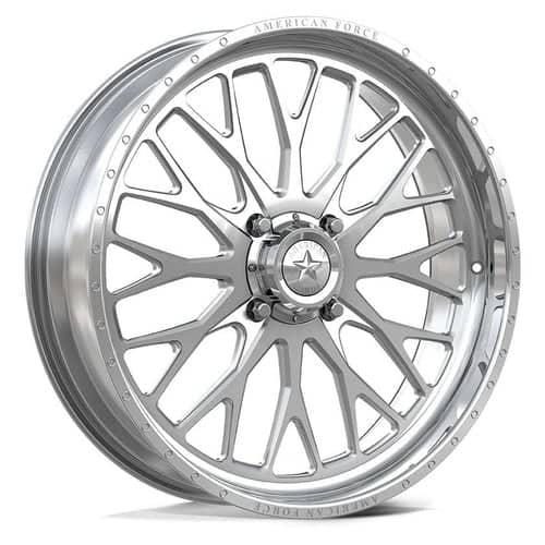 American Force K13 Invader UTV 22x7 5x114.3 0 ET 72.6 CB Polished (AFTLK13E73-1-20)