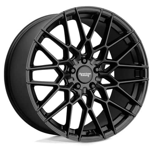 American Racing AR927 Barrage 20x9 5x120 20 ET 74.1 CB Satin Black (AR92729052720)