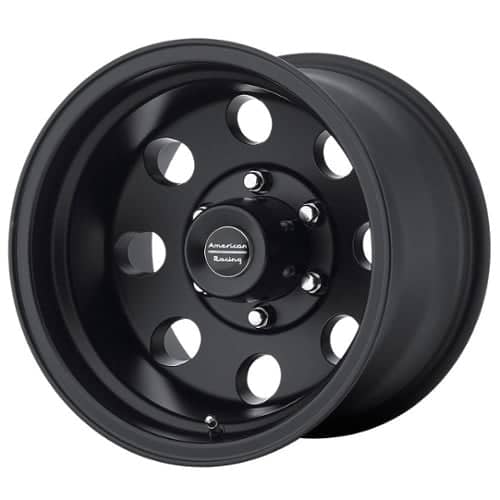 American Racing AR172 Baja 15x7 5x139.7 -6 ET 108 CB Satin Black (AR1725785B)