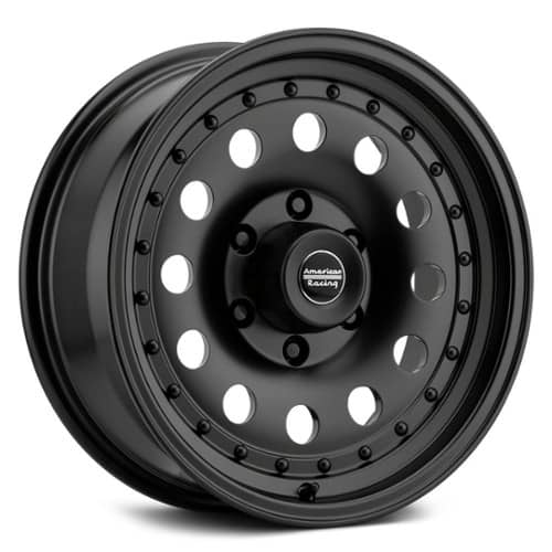 American Racing AR62 Outlaw II Satin Black (AR624665B)