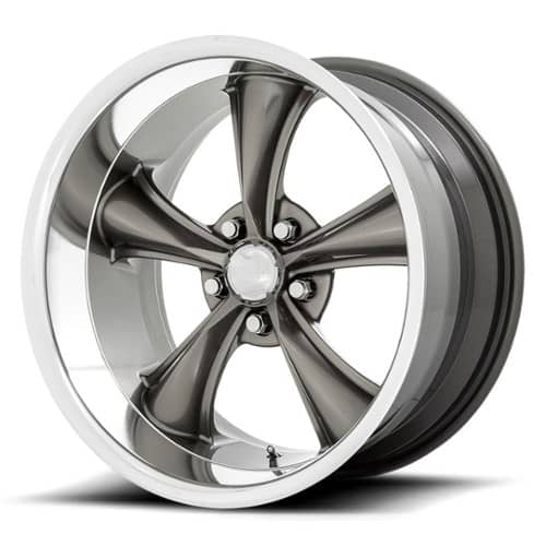 American Racing VN338 Torq Thrust Boss 18x8 5x114.3 2 ET 72.56 CB Graphite with Diamond Cut Lip (VN338188012902US)