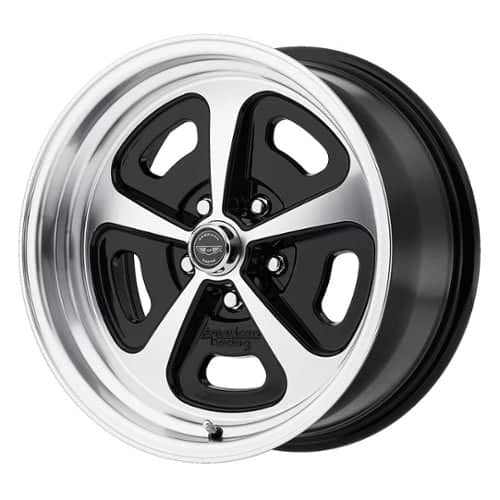 American Racing VN501 500 MONO CAST 17x9 5x120.65 12 ET 72.56 CB Gloss Black Machined (VN50179034512)