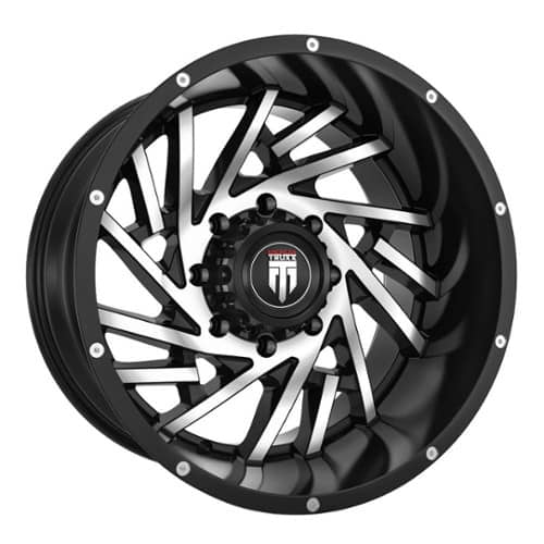 American Truxx AT161 Web Black/Machined (AT161-2173BM-24)