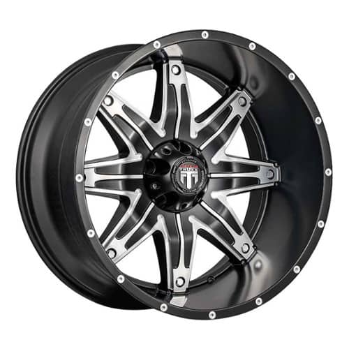 American Truxx AT185 Lonestar Black/Machined (AT185-2173BM-24)