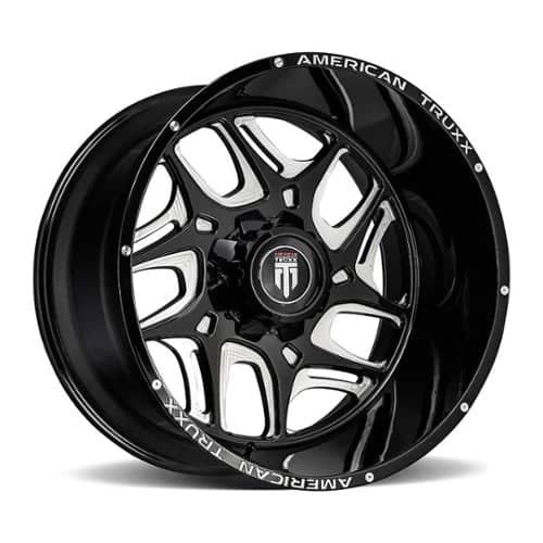 American Truxx Sweep Black/Milled (AT1900-2952M-12)