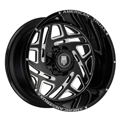 American Truxx AT1904 Cosmos Black/Milled (AT1904-2252M-44)