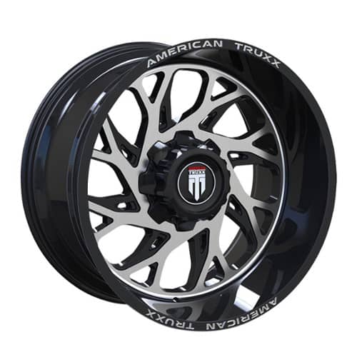 American Truxx AT1900 Sweep Gloss Black Milled (AT1900-2937M-12)