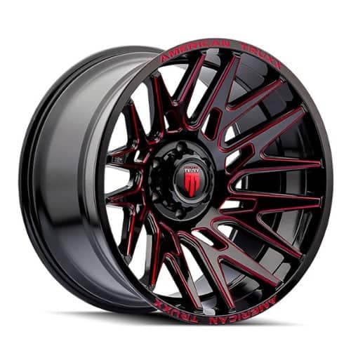 American Truxx AT1919 Evolution Black Prizm Red (AT1919-22236BTR)