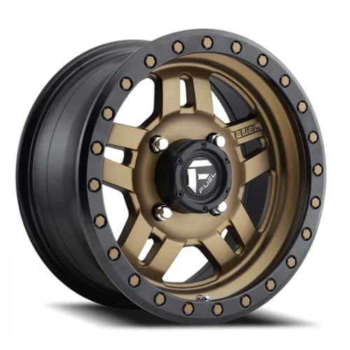 Fuel Anza UTV 14x7 4x156 13 ET 132.0 CB Bronze (D5831470A544)
