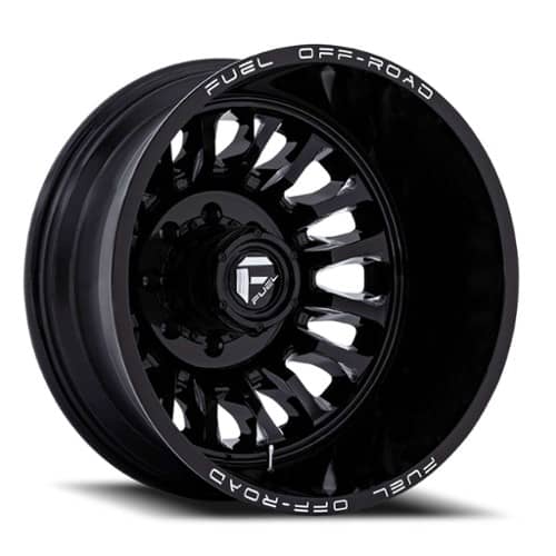 Fuel Arc Dually 20x8.25 8x210 -201 ET 154.3 CB Gloss Black (D86820829325)