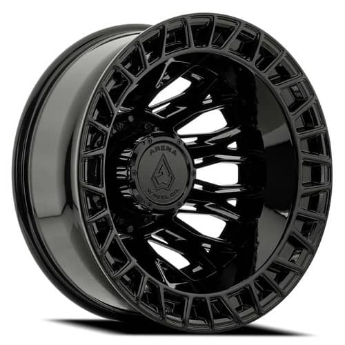 Arena Dually Innovator A127 Rear 22x8.25 8x210 -220 ET 154.29 CB Gloss Black (A127228293N22002)