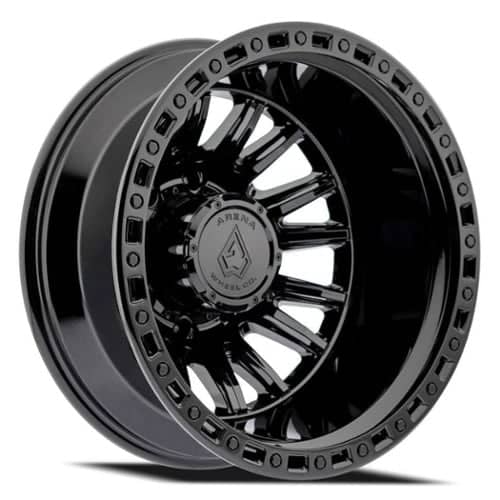 Arena Dually Mission 22x8.25 8x210 -220 ET 154.29 CB Gloss Black (A103228293N22002)