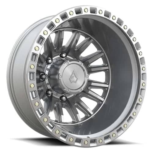 Arena Dually Mission 22x8.25 8x210 -220 ET 154.29 CB Gloss Silver (A103228293N22019)