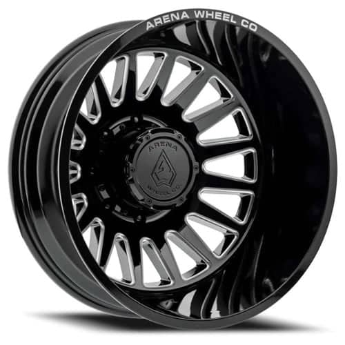 Arena Dually Rival Rear 20x8.25 8x210 -220 ET 154.29 CB Gloss Black/Milled (A110208293N22016)