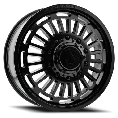 Arena Dually Tactic Front 20x8.25 8x210 105 ET 154.29 CB Satin Black (A115208293P10501)