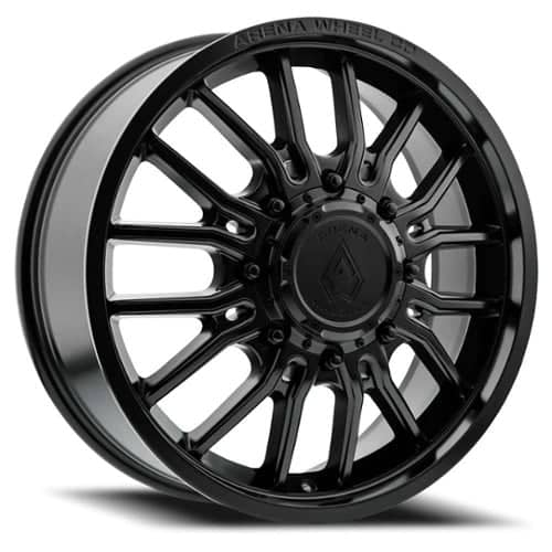 Arena Dually Thunder Front 20x8.25 8x210 105 ET 154.29 CB Satin Black (A113208293P10501)