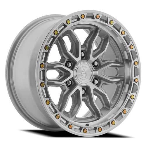 Arena Pursuit A137 17x9 6x139.7 0 ET 106.1 CB Gloss Silver Machined (A137179084P00019)