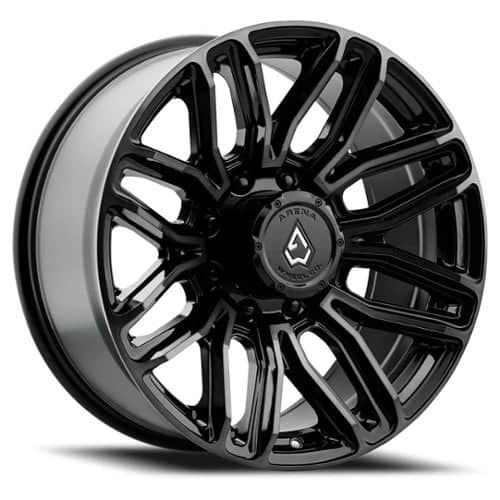Arena Supreme Gloss Black/Brushed/Double Dark Tint (A111209018P00010)