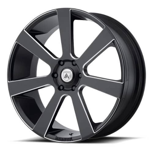 Asanti ABL-15 Apollo Satin Black Milled (ABL15-22901515BM)