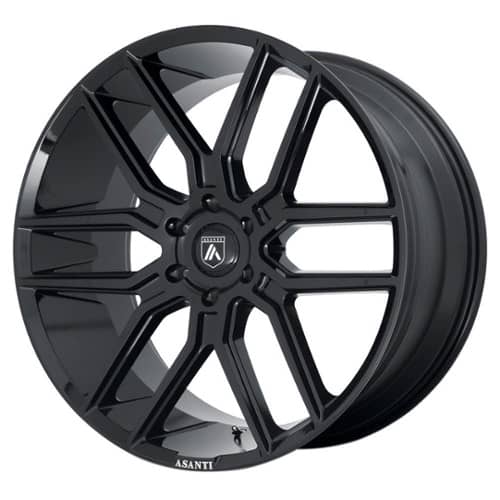 Asanti ABL-28 24x10 6x139.7 15 ET 106.3 CB Gloss Black (ABL28-24106815BK)