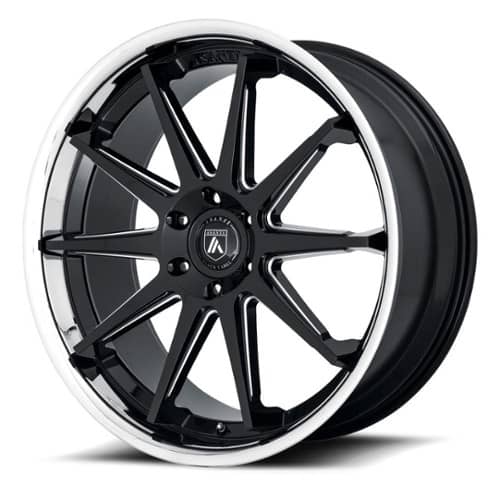Asanti ABL-29 Gloss Black/Milled/Chrome (ABL29-22106815BK)