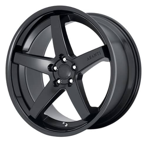 Asanti ABL-31 Regal Satin Black W/ Gloss Black Lip (ABL31-20901515SB)