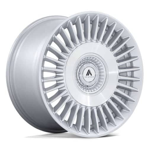 Asanti ABL-40 Tiara Gloss Silver w/Bright Machined Face (AB040SD20900015)