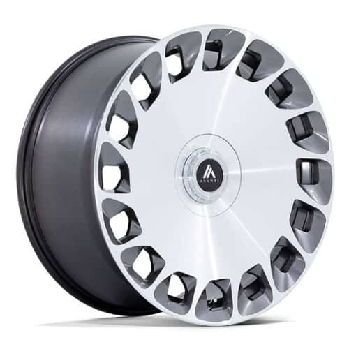 Asanti ABL-45 Gloss Platinum w/Machined Face (AB045AD20900015)